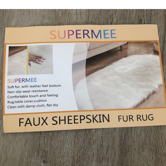 Faux Fur Rug - Picture 3 of 3